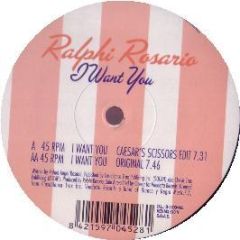 Ralphi Rosario - I Want You - Vendetta