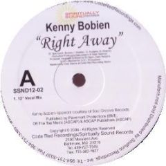 Kenny Bobien - Right Away - Spiritually Sound 2