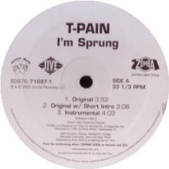 T Pain - I'm Sprung - Jive