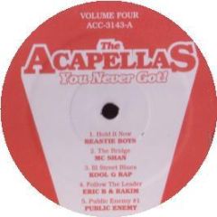 Various Artists - Acapellas You Never Got (Volume 4) - White