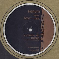 Signum Feat.Scott Mac - Coming On Strong - Jinx