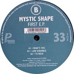 Mystic Shape - First EP - Primate