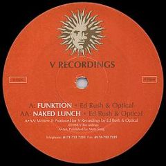 Ed Rush & Optical - Funktion - V Recordings