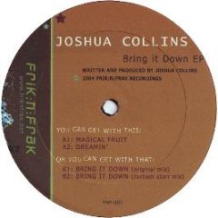 Joshua Collins - Bring It Down EP - Frik N Frak