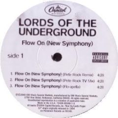 Lords Of The Underground - Flow On (New Symphony) - Capitol Re-Issue
