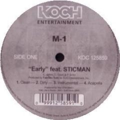 M1 - Early Feat. Sticman - Koch Records
