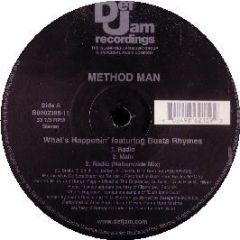 Method Man - What's Happenin' - Def Jam