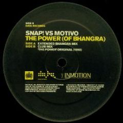 Snap Vs Motivo - The Power Of Bhangra - Data