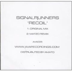 Signalrunners - Recoil - Ava Recordings