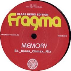 Fragma - Memory (Klaas Remixes) - Tiger