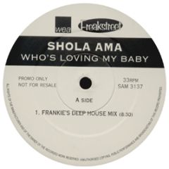 Shola Ama - Who's Loving My Baby - WEA