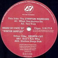 Stanton Warriors/Deeper Cut - Headz Of State EP - Fifty First