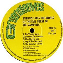 Scientist - Rids The World Of The Evil Curse Of Vampires - Greensleeves