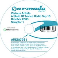 Various Artists - Asot Radio Top 15 (October 2008) (Sampler 1) - Armada Digital