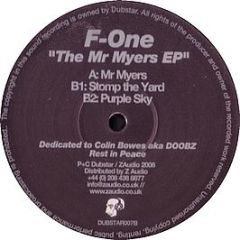 F-One - The Mr Myers EP - Dubstar