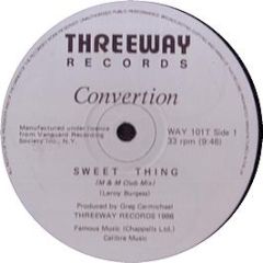 Convertion - Sweet Thing - Threeway Records 1