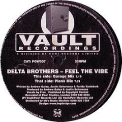 Delta Brothers - Feel The Vibe - Vault Recordings