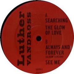 Luther Vandross - Searching / The Glow Of Love - Epic