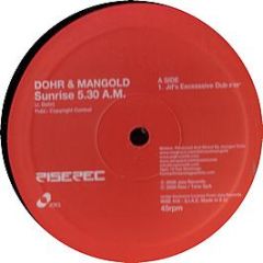 Dohr & Mangold - Sunrise 5.30Am - Rise