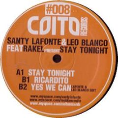 Santy Lafonte & Leo Blanco - Stay Tonight - Coito Records