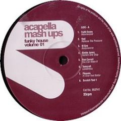 Acapella Mash Ups - Funky House Vol 1 - White