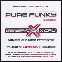 Generation X Cru - Pure Funky (Volume 1) - Pure Funky Vol. 1