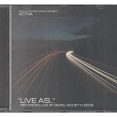Activa Presents - Live As... (Recorded Live At Digital Society) - Discover