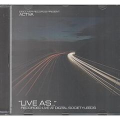 Activa Presents - Live As... (Recorded Live At Digital Society) - Discover