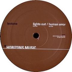 Isotone - Lights Out - Horizons Music