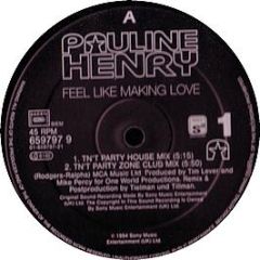 Pauline Henry - Feel Like Making Love - Sony