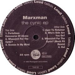Marxman - The Cynic EP - Talkin Loud