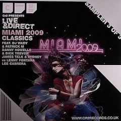 Cr2 Records Presents - Live & Direct (Miami 2009) (Sampler Three) - CR2