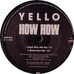 Yello - How How - Phonogram