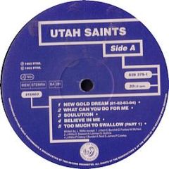 Utah Saints - Utah Saints - Ffrr