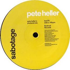 Pete Heller - Sabotage - Bedrock