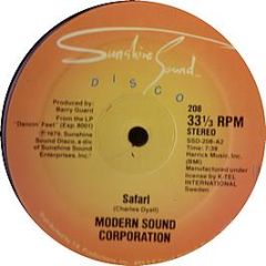 Modern Sound Corporation - Safari - Sunshine Sound Disco