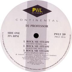 DJ Professor - Rock Me Steady - PWL