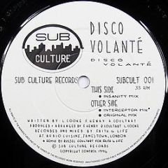 Disco Volante - Disco Volante - Subculture
