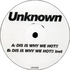 Unknown  - Dis Is Why We Hot - Jah 6
