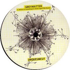Greymatter Ft Heidi Vogel - Believe In Something (Trg Remix) - Uniqueuncut 1