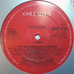 Various Artists - Everybody Dance Now '91 Megamix - Columbia