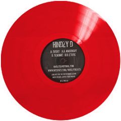 Hindzy D - Dusky / Knock Out / Denomic / Etude (Red Vinyl) - Bass Speaks Louder Than Words 1