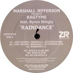 Marshall Jefferson Presents Ragtyme Feat. Byron Stingily - Raindance - Z Records