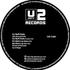 Cj Reign - Kick It Up / Ruff Chicks - Unity2 Records