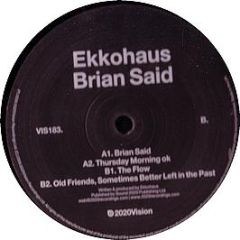 Ekkohaus - Brian Said - 20:20 Vision