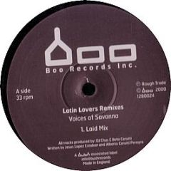 Latin Lovers - Voices Of Savanna (Remixes) - Bush Boo