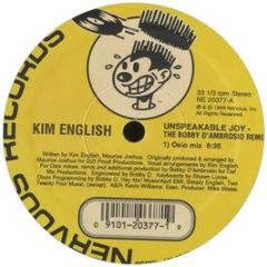Kim English - Unspeakable Joy (Bobby D'Ambrosio Remix) - Nervous