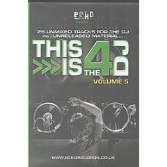 Ecko Records Presents - This Is For The DJ Vol. 5 - Ecko 