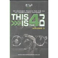 Ecko Records Presents - This Is For The DJ Vol. 5 - Ecko 