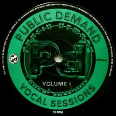 M+S Special - Vocal Sessions Vol 1 - Public Demand